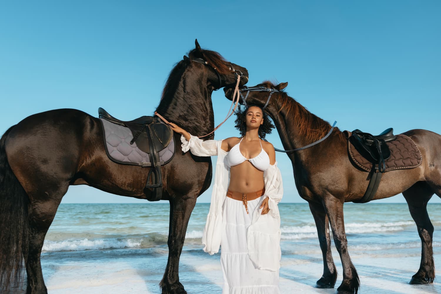 SUNSET HORSE RIDING PHOTOSHOOT AT THE NEST, ZANZIBAR - ZANZIBAR